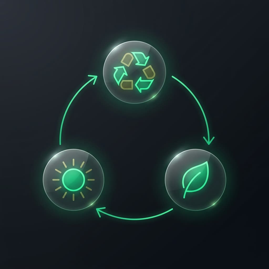 Circular Economy Process Infographic